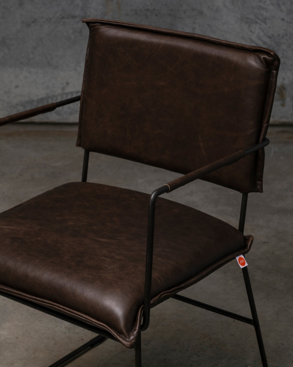 Norman Dining Chair Old Glory Frame - Luxor Grey