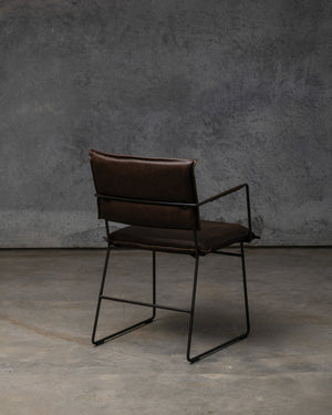 Norman Dining Chair Old Glory Frame - Luxor Grey