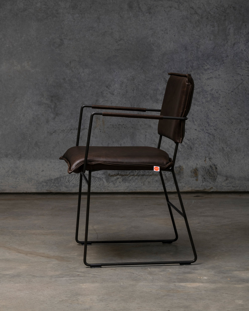 Norman Dining Chair Old Glory Frame - Luxor Grey