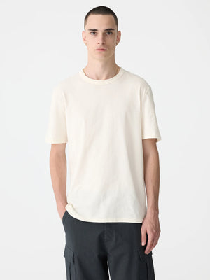 Slim Fit T Shirt Off White