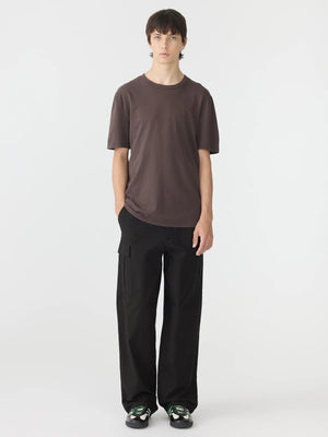 Slim Fit T Shirt Dark Plum
