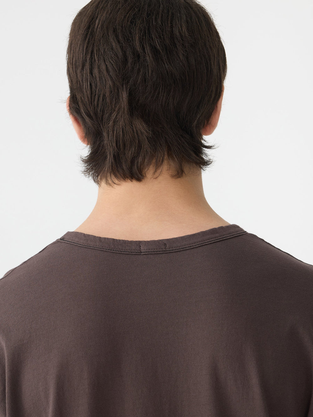 Slim Fit T Shirt Dark Plum