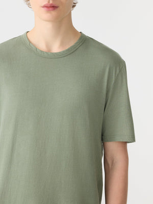 Slim Fit T Shirt Dark Sage