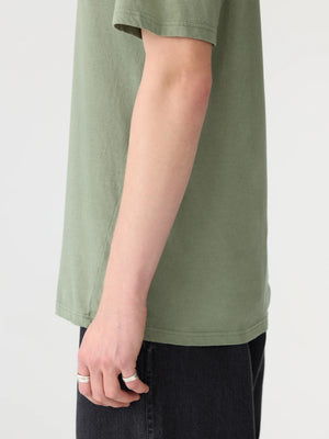 Slim Fit T Shirt Dark Sage
