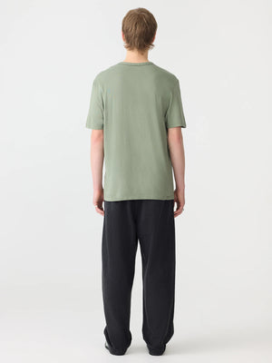 Slim Fit T Shirt Dark Sage