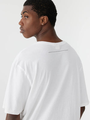 Slouch Fit T Shirt White
