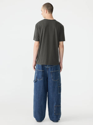 Slim Fit T Shirt Slate Grey