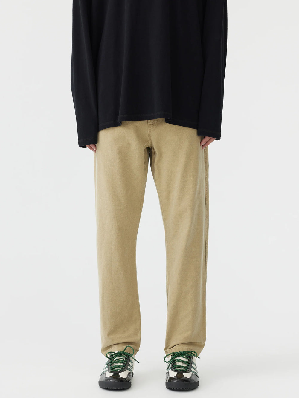 Stonewashed Five Pocket Pant Tan
