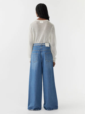 High Rise Super Wide Jean