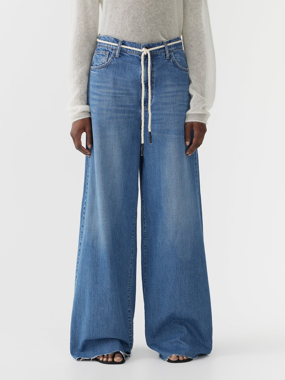 High Rise Super Wide Jean