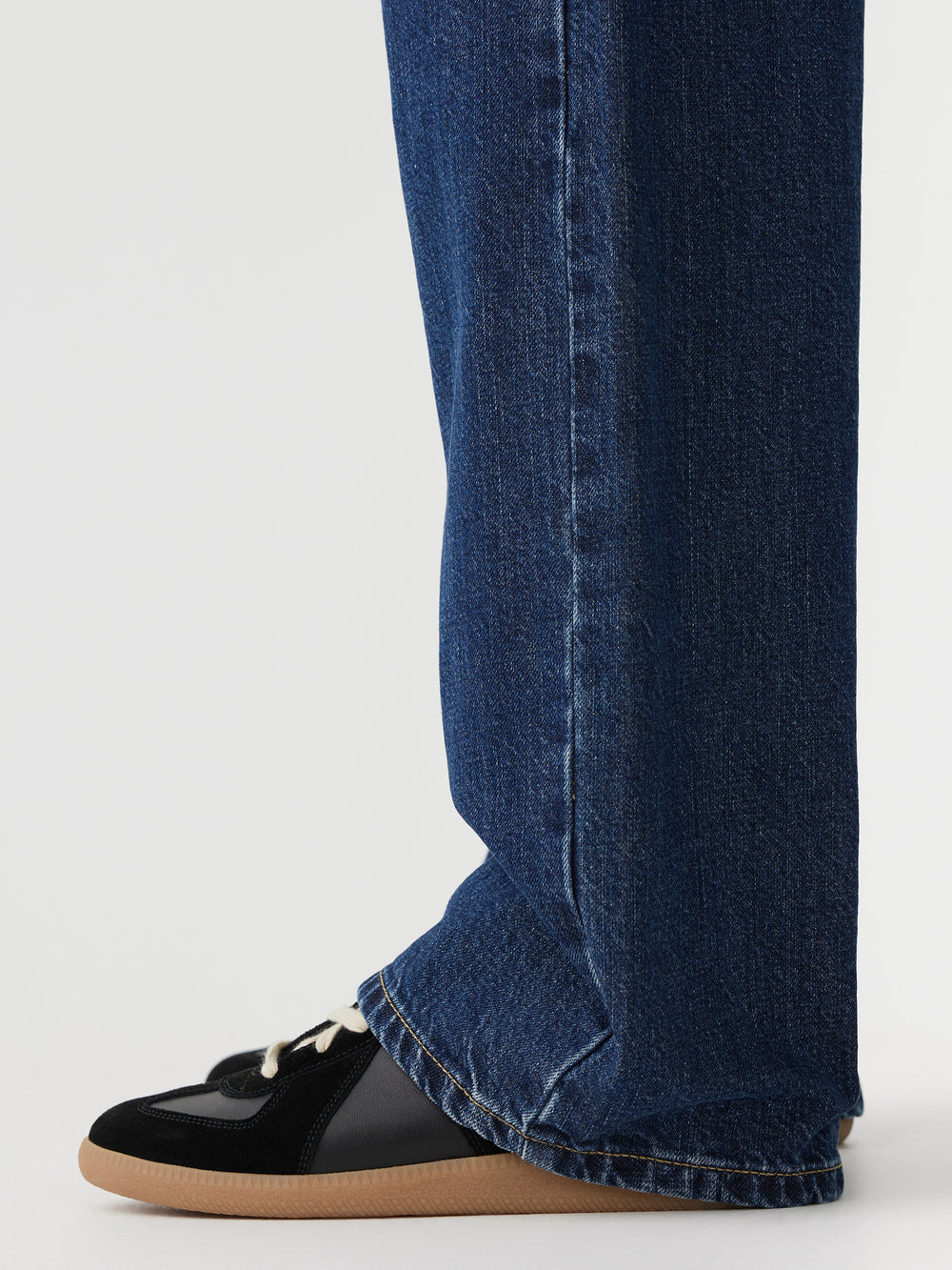 Slouch Straight Jean Worn Indigo