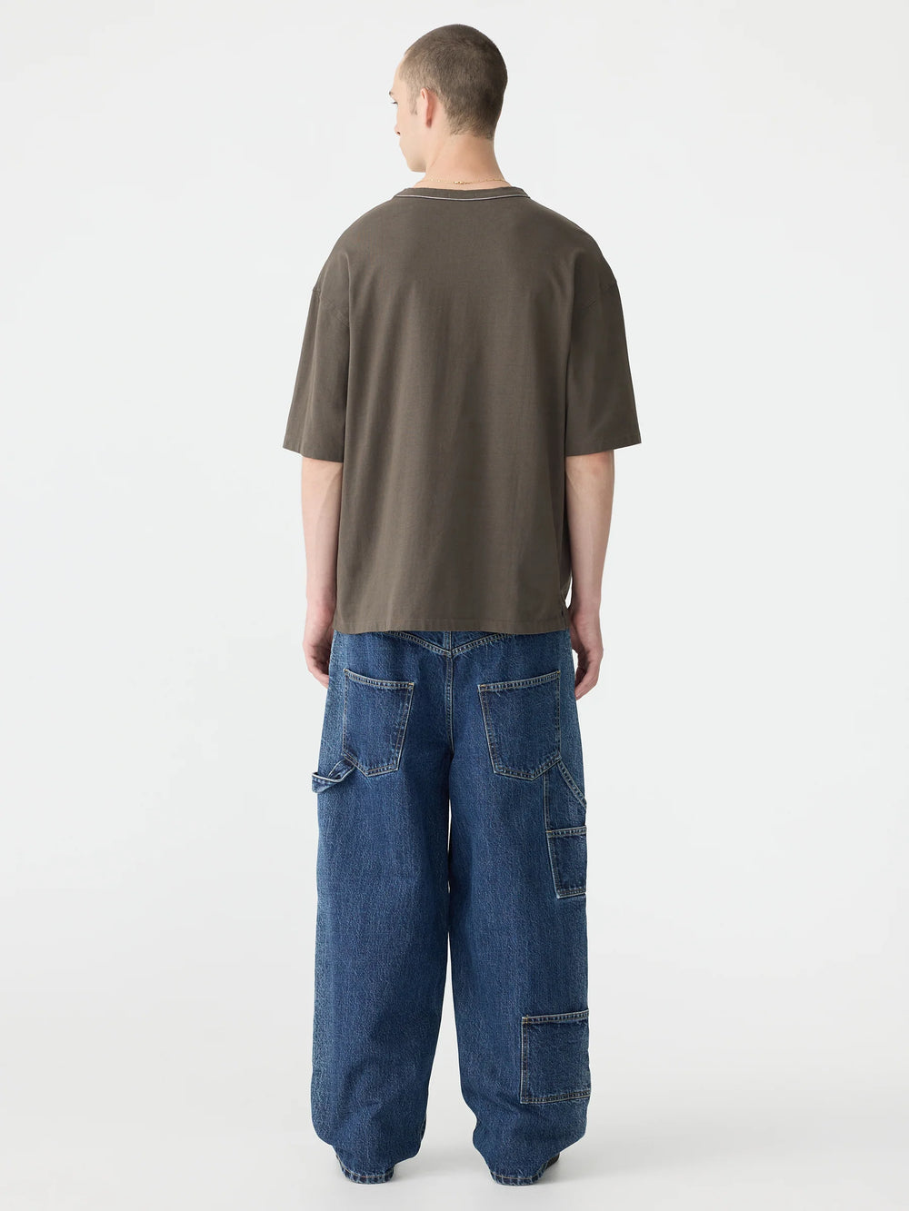 Universal Oversized T Shirt Slate Grey