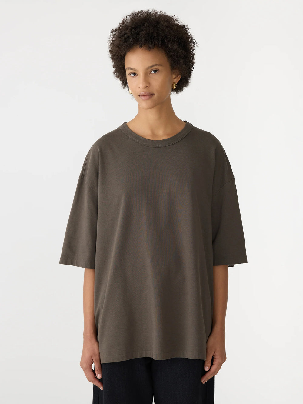Universal Oversized T Shirt Slate Grey
