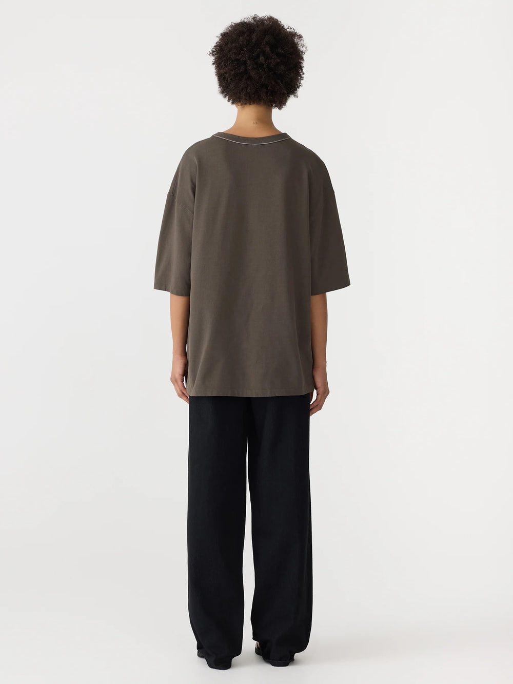 Universal Oversized T Shirt Slate Grey