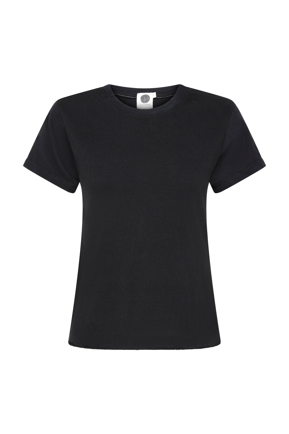 Raw Edge Baby T-Shirt Black