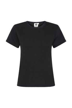 Raw Edge Baby T-Shirt Black