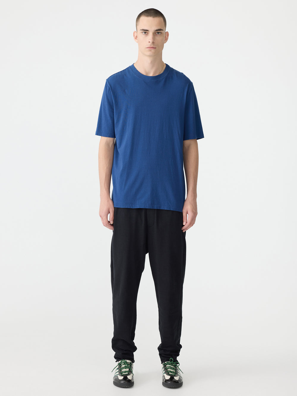 Raw Hem Utility Pant Black