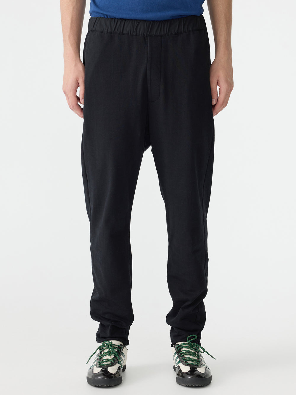 Raw Hem Utility Pant Black