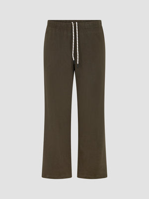 Wide Leg French Terry Pant Ash