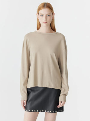 Boyfriend HTG LS T Shirt Birch