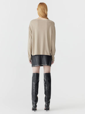 Boyfriend HTG LS T Shirt Birch