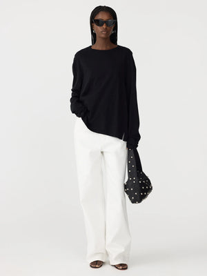 Boyfriend HTG LS T Shirt Black