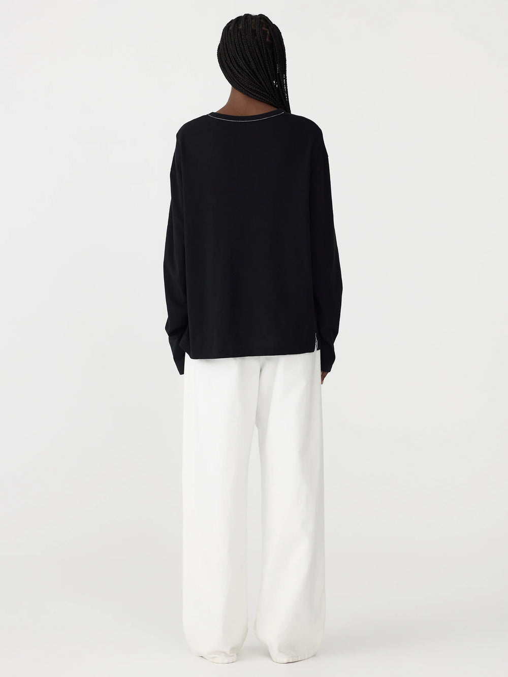 Boyfriend HTG LS T Shirt Black