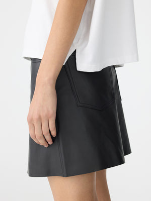 Boxy Crew Neck SS T Shirt White