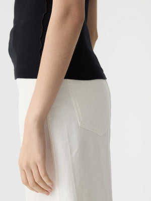 Seam Detail Tank Black