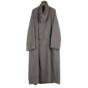 Stand Collar Cashmere Blend Coat