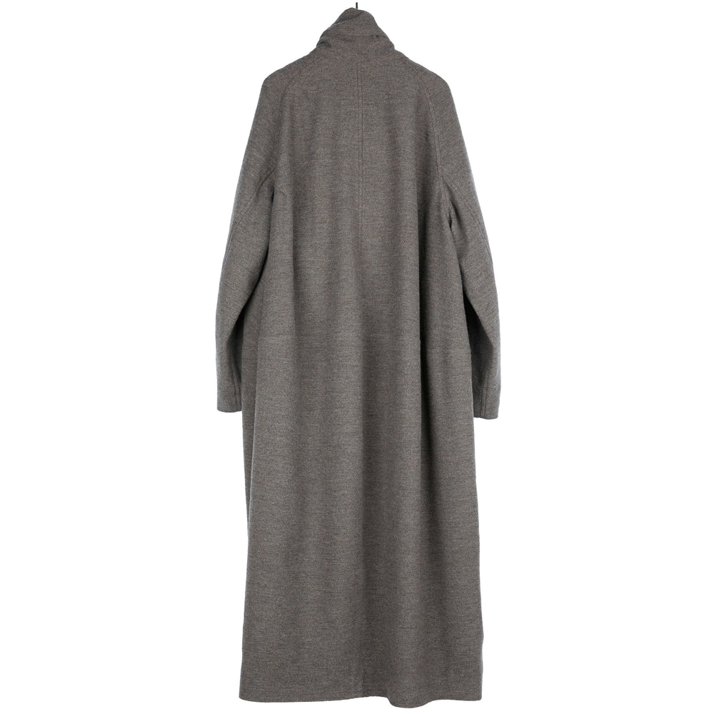 Stand Collar Cashmere Blend Coat