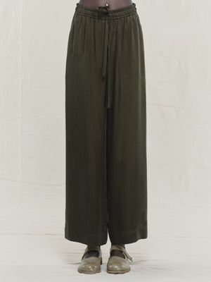 Sand Washed Drawstring Trousers
