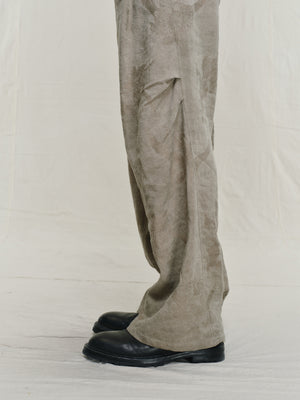 Double Dyed Jacquard Worker Pants
