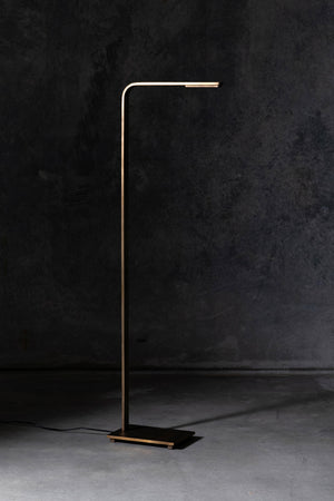 Piana Floor Lamp Dark Brass Dimmable