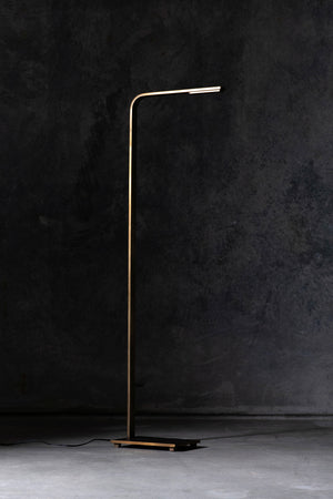 Piana Floor Lamp Dark Brass Dimmable
