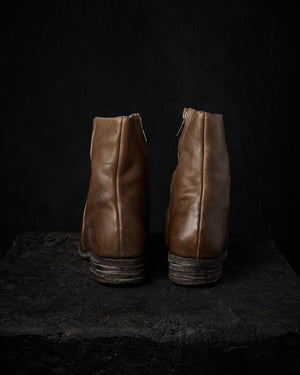 Side Zip Boots Horse Culatta Grey