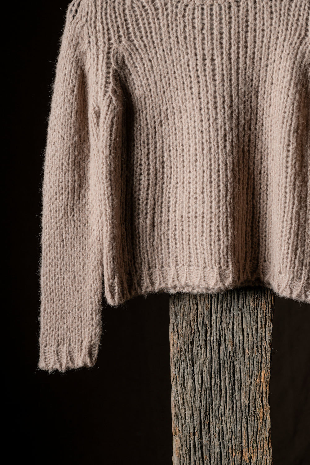 Short Sweater Cashmere Skin