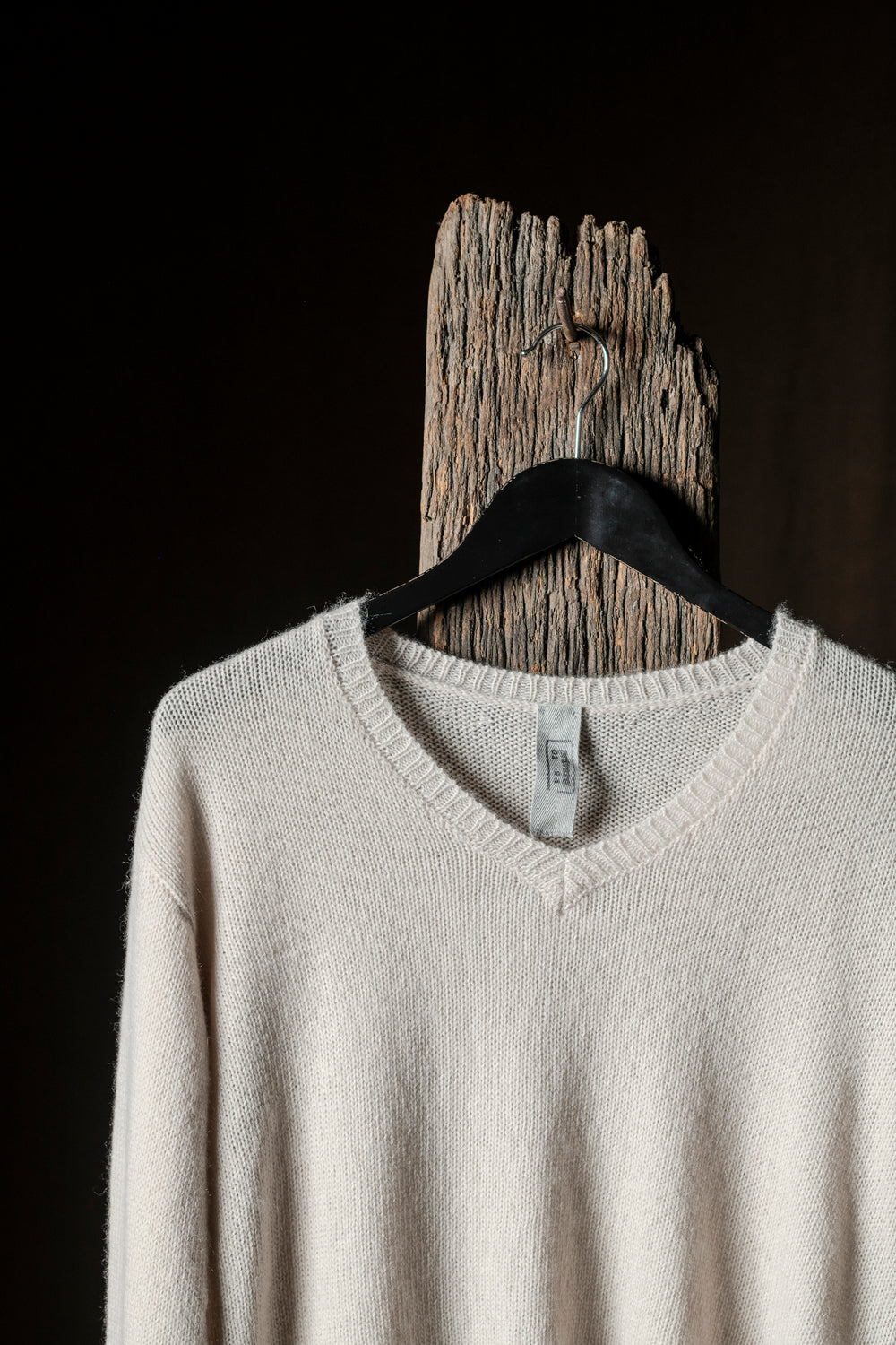V-Neck Sweater Cashmere Sable