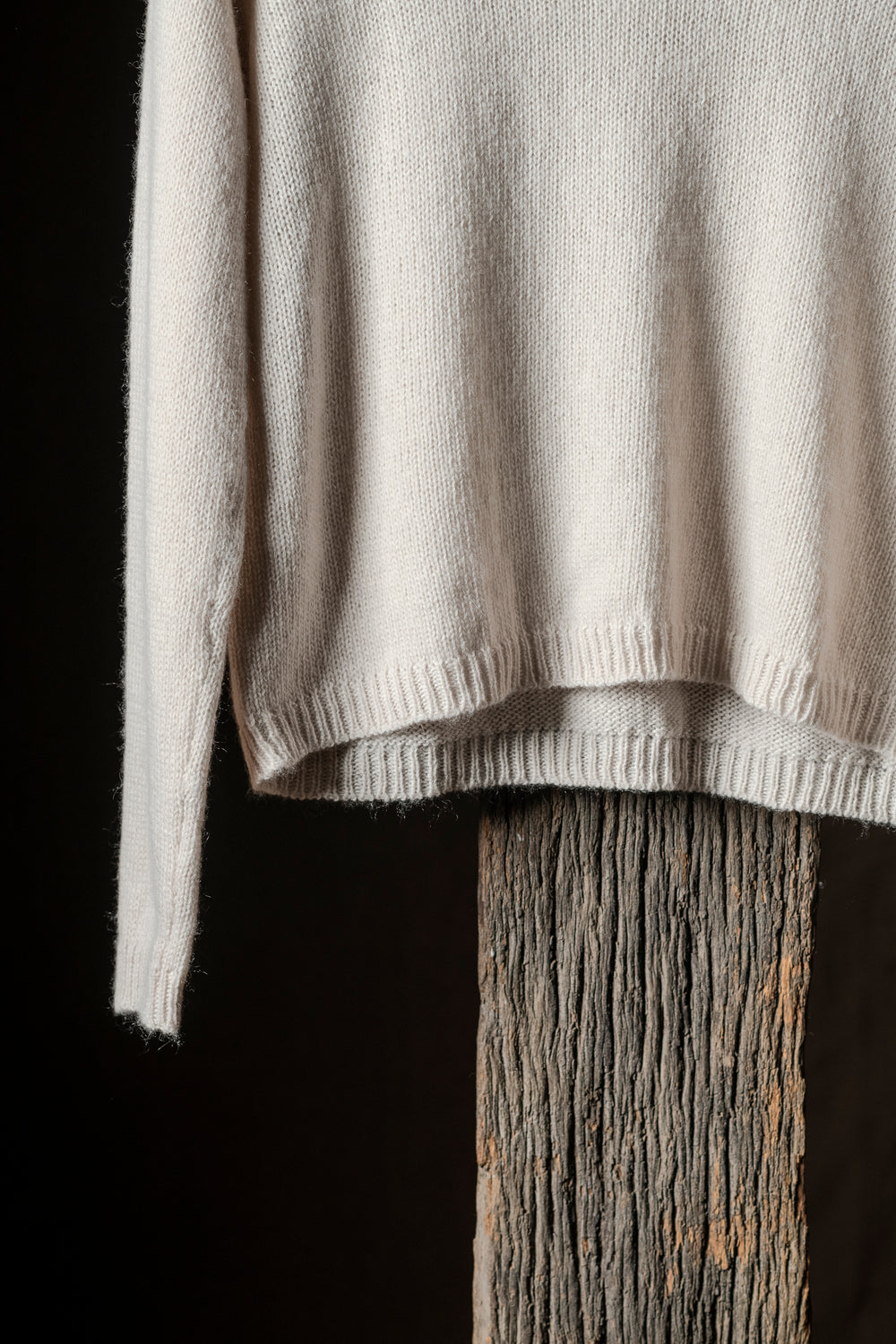 V-Neck Sweater Cashmere Sable