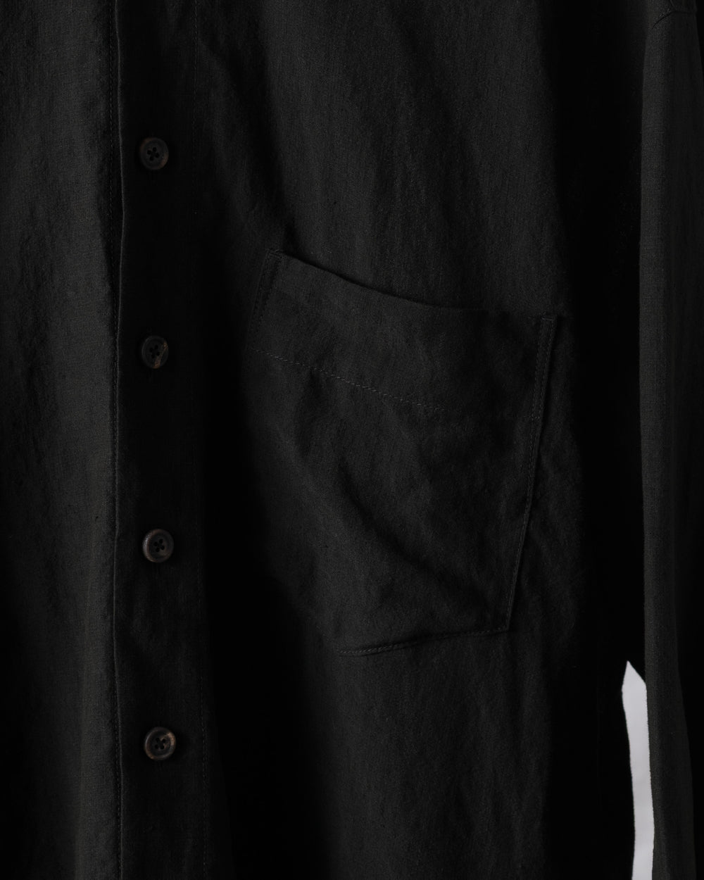 Puppytooth Linen Cocoon Shirt