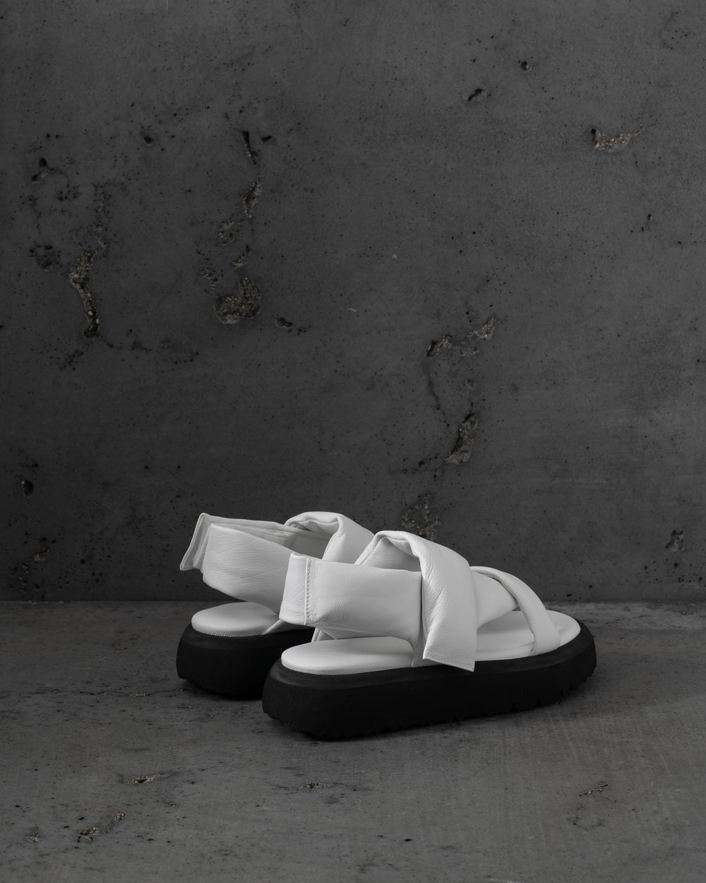 Slow Motion Bombato Calf Soft Matte White