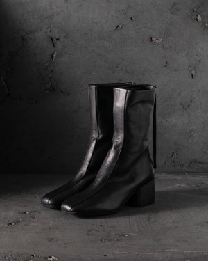 Womens No Drama Boots with Heels Calf Santiago Black