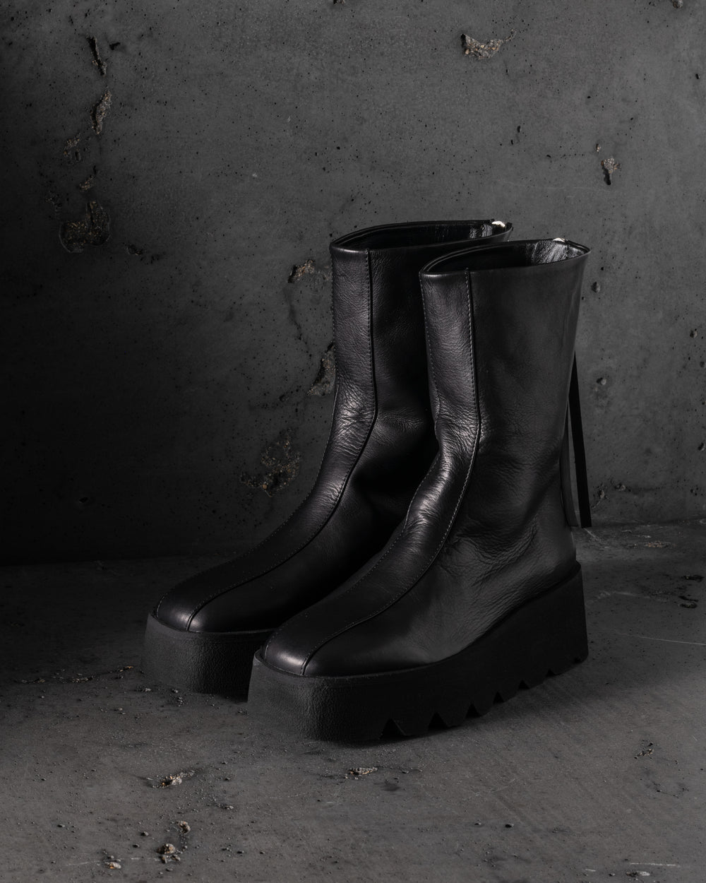 Womens No Fear Boots Calf Santiago Black