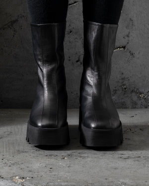 Womens No Fear Boots Calf Santiago Black