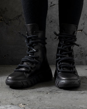 Womens Potential Calf Santiago Black