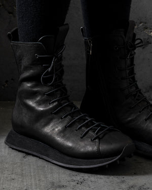 Womens Team Player Lace Up Sneakers Calf Matte Black