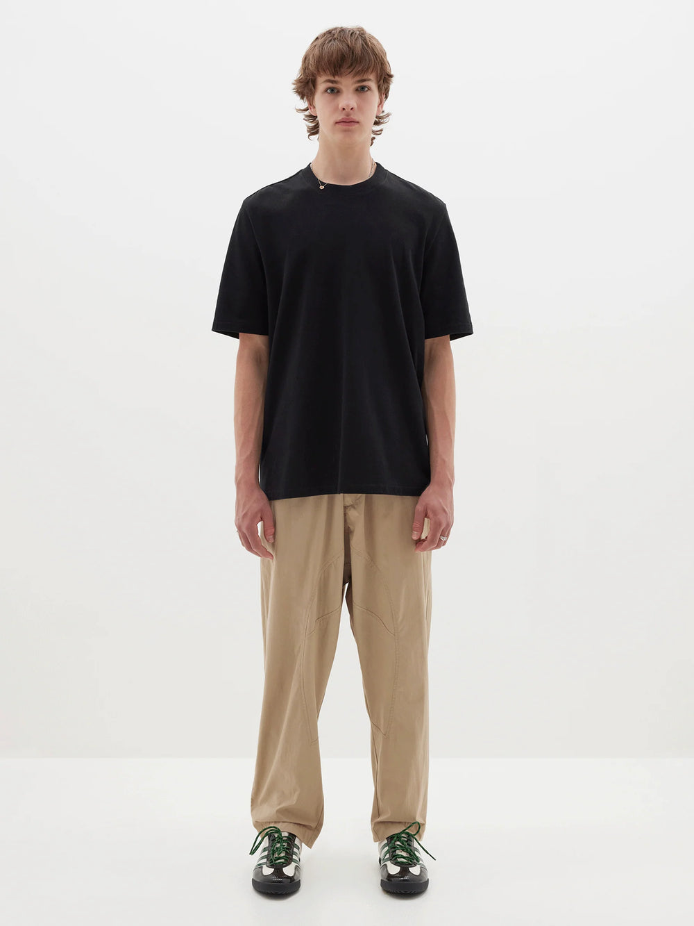 Cotton Voluminous Pant Light Tan