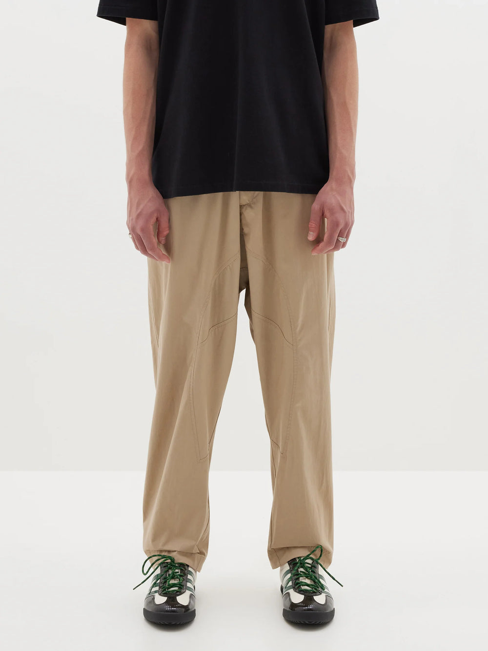 Cotton Voluminous Pant Light Tan