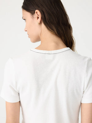 Rib Baby T-Shirt White