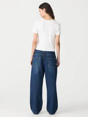 Rib Baby T-Shirt White